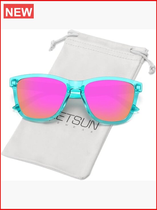 Polarized Retro Sunglasses Full Frame UV Protection main image 4